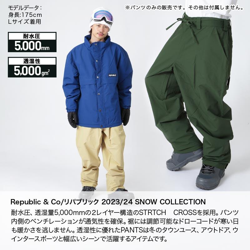 Republic & Co/リパブリック メンズ スノーウェア パンツ WIDE_PAINTER_PANTS スノーパンツ スキーウェア 下 スノーボードウェア｜ocstyle｜09