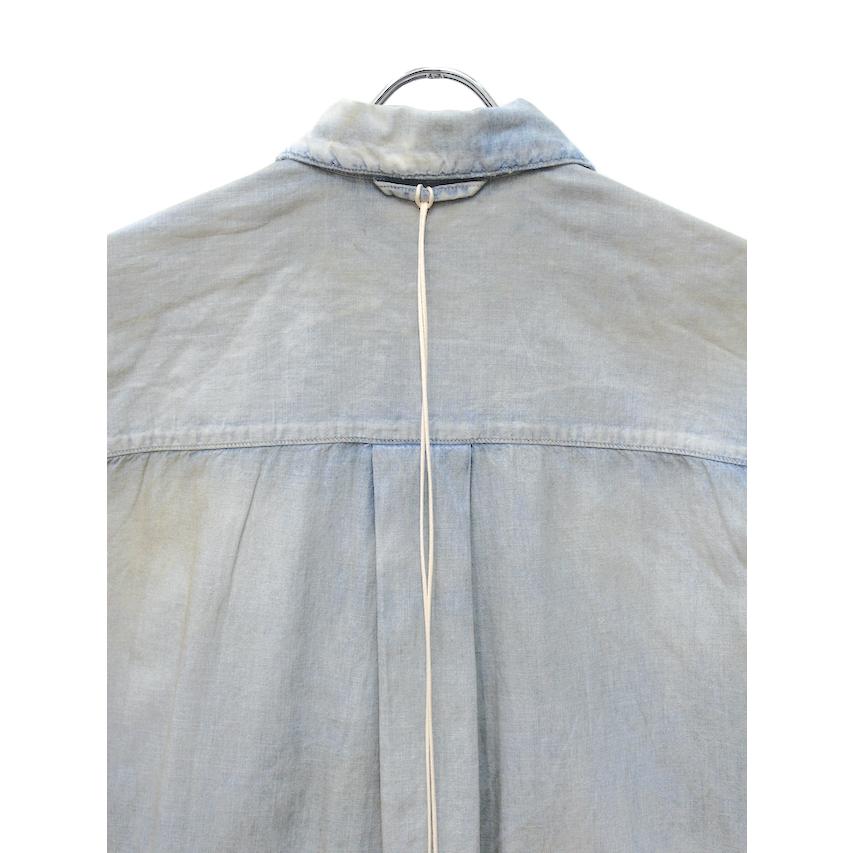 ANCELLM CHAMBRAY SHIRT JACKET DUSKY INDIGO 【公式通販】