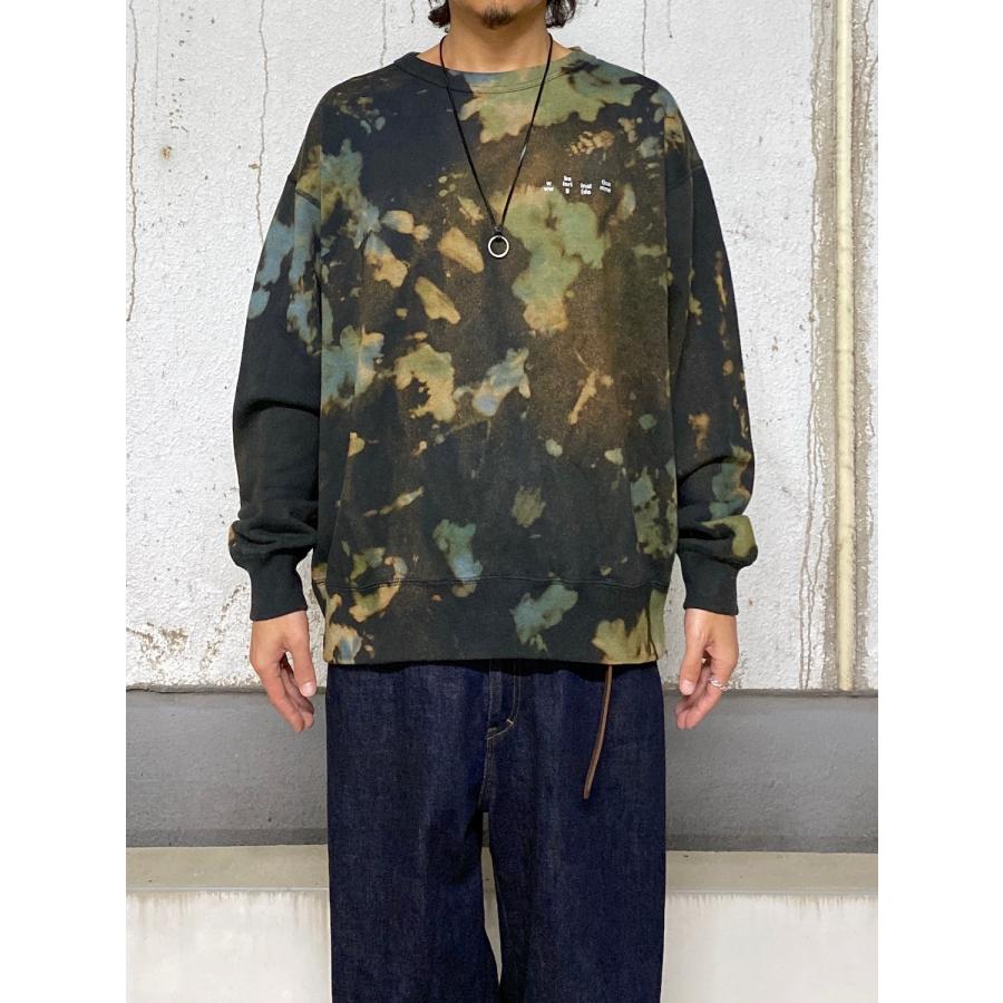 BAL（バル） bal LOGO TIE DYE CREW by YUKIDYE BLACK / 2025AW bal