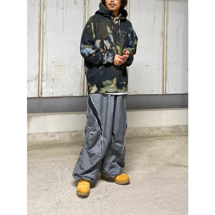 BAL（バル） bal LOGO TIE DYE HOODIE by YUKIDYE BLACK / 2025AW bal