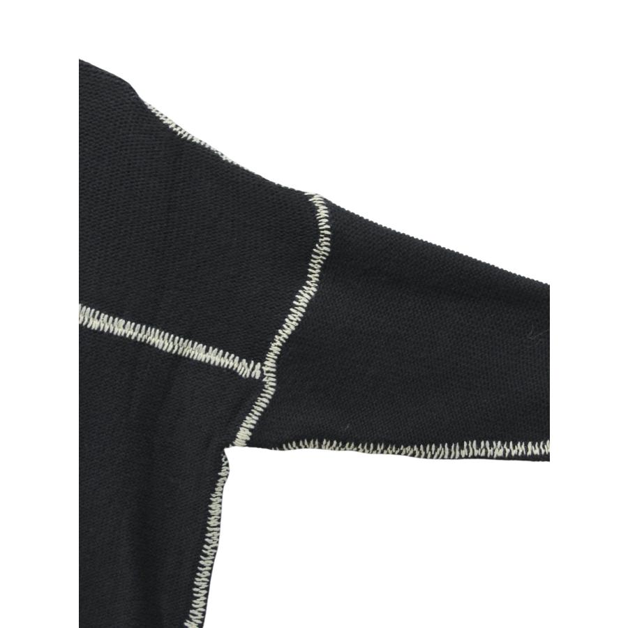 BAL（バル） SALE 50%OFF bal STITCHED DROP SHOULDER SWEATER BLACK