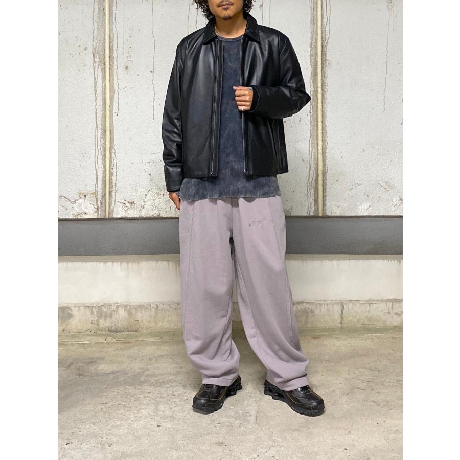 BAL（バル） bal TECH LEATHER ZIP JACKET BLACK / 2025AW bal