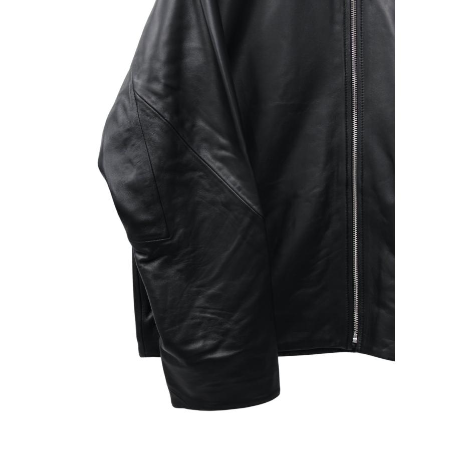 BAL（バル） bal TECH LEATHER ZIP JACKET BLACK / 2025AW bal