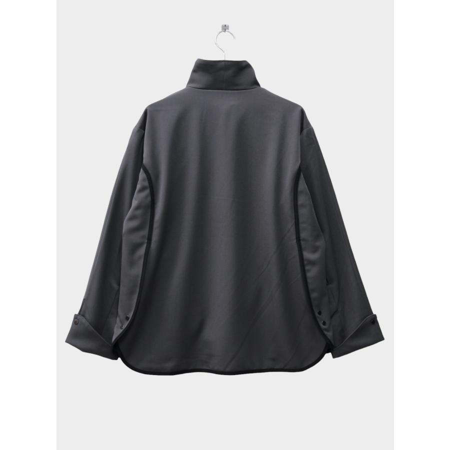 bal（バル） × ii_iiiiiiii TECHNICAL WOOL PULLOVER ASPHALT / 2026SS