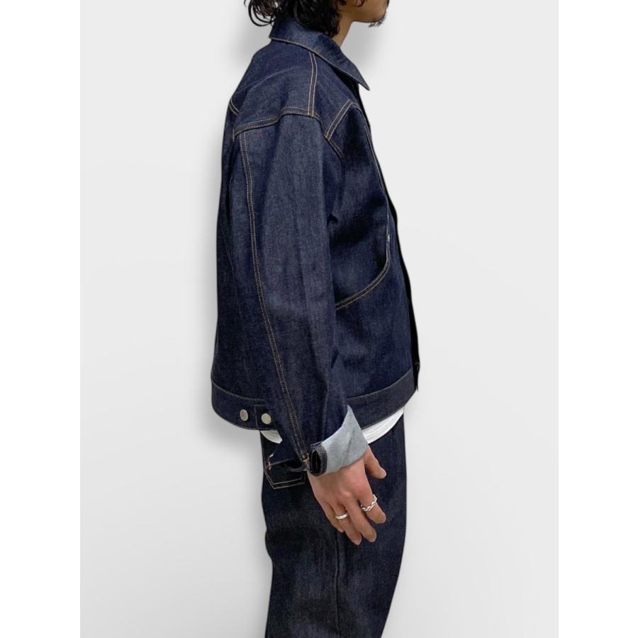 bal CURB POCKET DENIM JACKET RIGID INDIGO / 2026SS bal original バル デニムジャケット リジットの画像