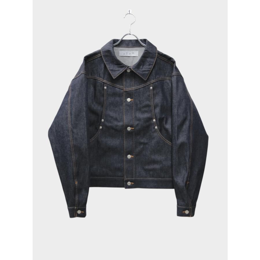 bal CURB POCKET DENIM JACKET RIGID INDIGO / 2026SS bal original バル デニムジャケット リジットの画像