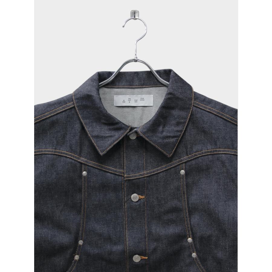 bal CURB POCKET DENIM JACKET RIGID INDIGO / 2026SS bal original バル デニムジャケット リジットの画像