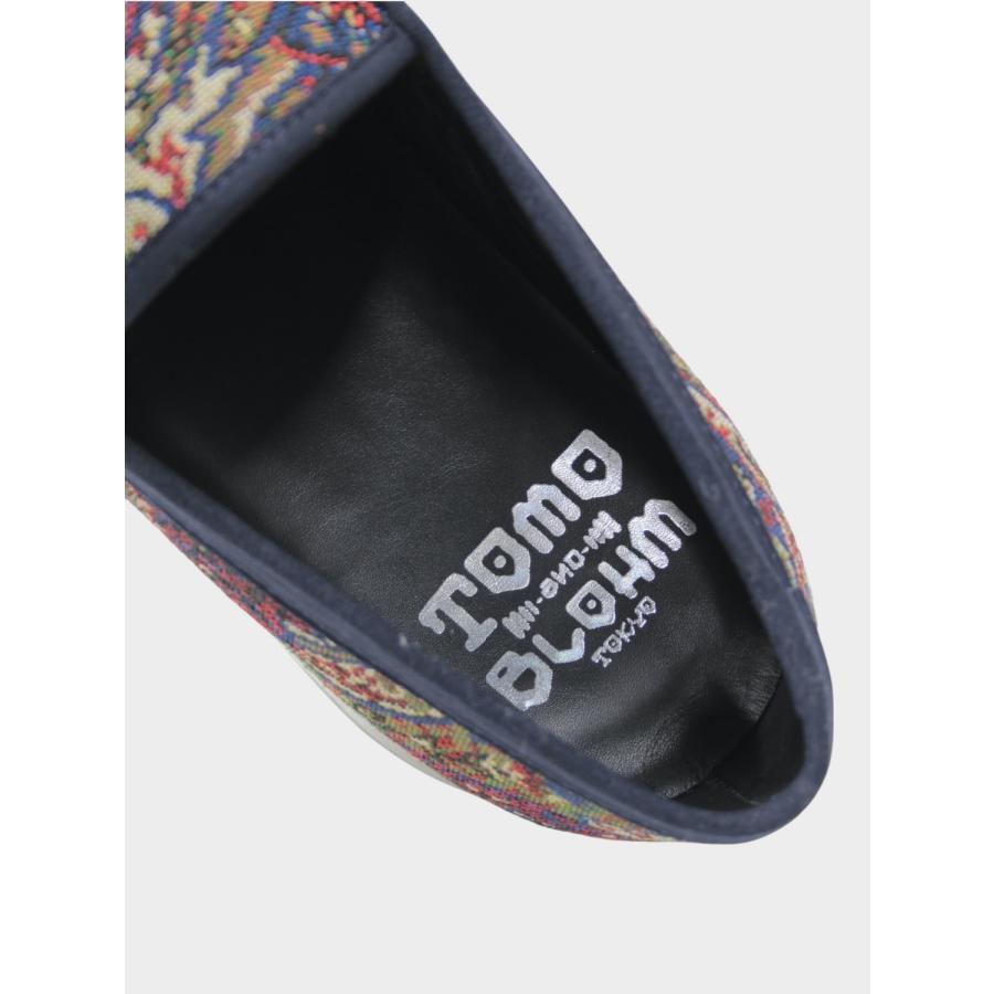 BLOHM × TOMO&Co. RAT SNEAKER PAISLEY / 2026SS コラボ スニーカー ブローム トモアンドシーオー AIRソールの画像