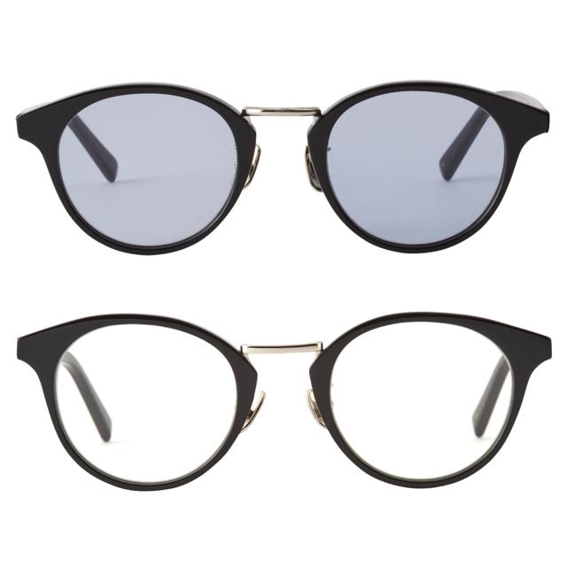 サングラス EDDIE 01s(Lt.Blue) A.D.S.R. EDDIE 01s SHINY BLACK/SILVER (Lt.BLUE) サングラス