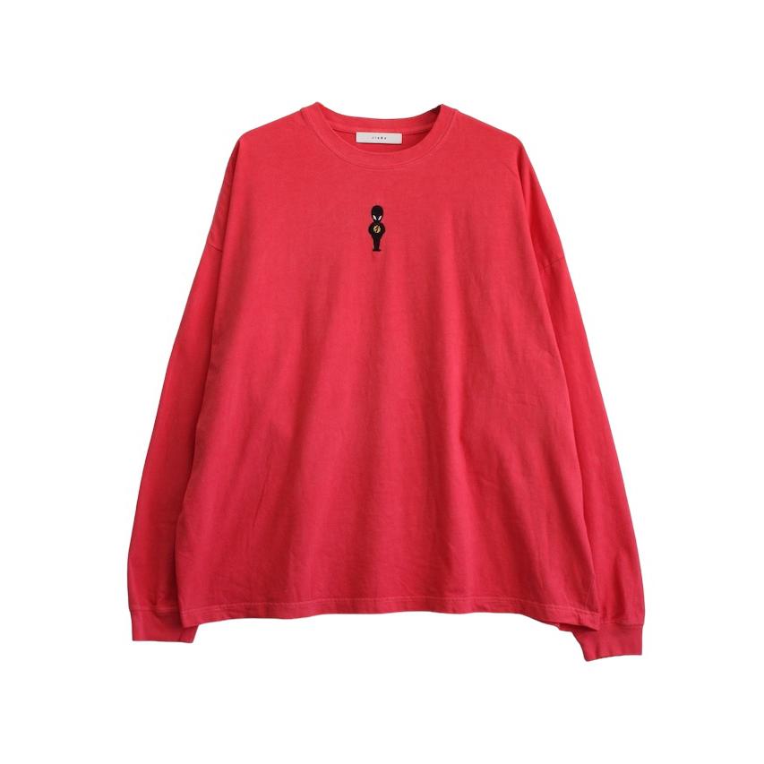 【タグ付き未使用品】LOHEN ローヘン　アイレットシャツ　2024AW 45R葉山ものがたり イニシャルモントックンベタッチプリントの