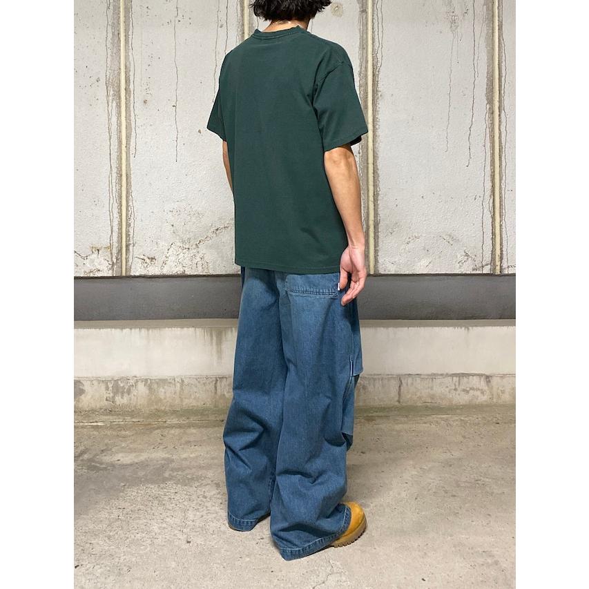 JieDa SALE40%OFF PLANET PIGMENT TEE GREEN : 2025SS ジエダ Tシャツ
