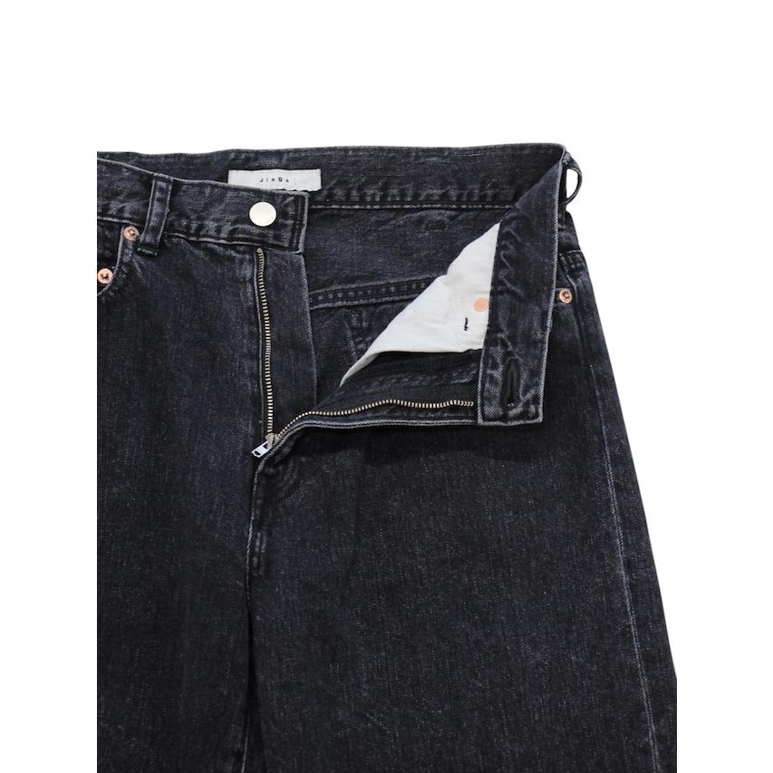 JieDa SALE50%OFF SKIRT DENIM PANTS BLACK : 2025SS ジエダ
