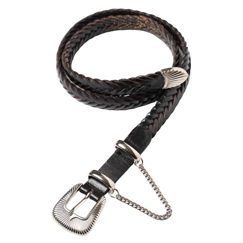 JieDa レザーベルト ブラック ジエダ レザー ベルト jieda belt