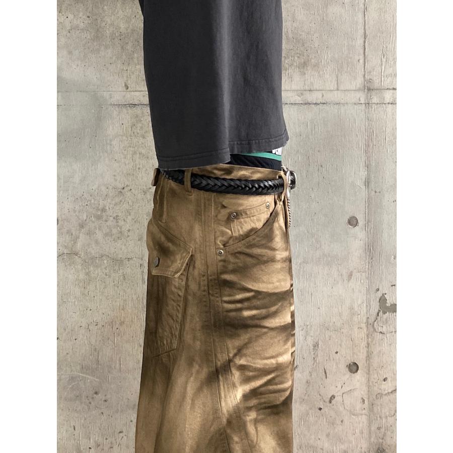 JieDa WESTERN BELT BLACK / 2025AW ジエダ ウェスタンベルト