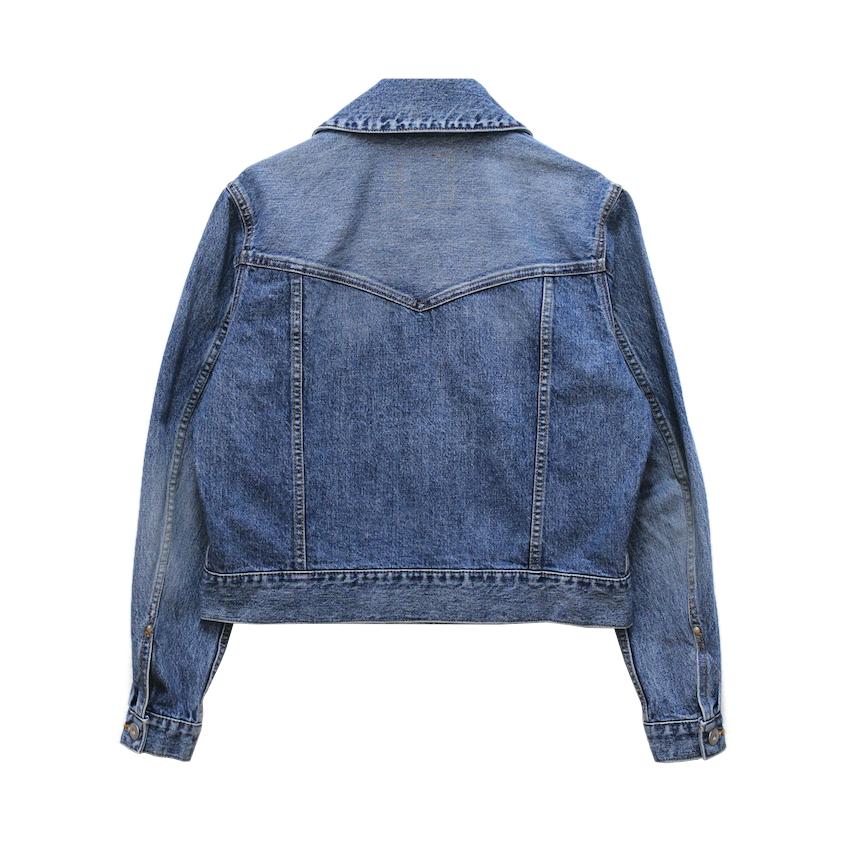格安SALEスタート LITTLEBIG DENIM BLOUSON (BIO BLEACH) INDIGO