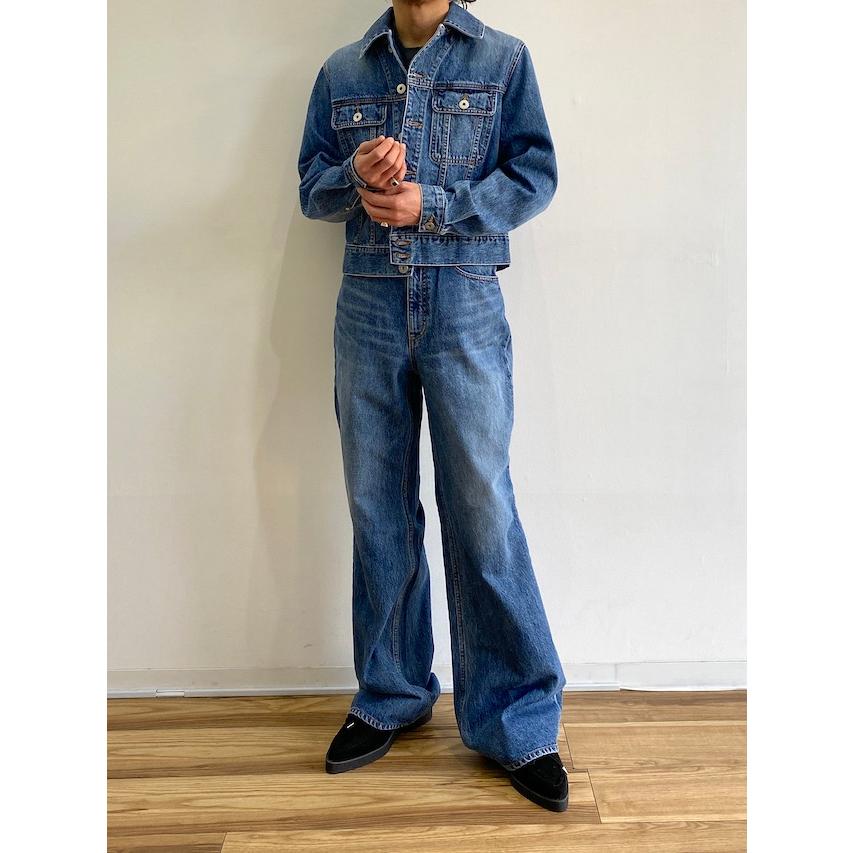 格安SALEスタート LITTLEBIG DENIM BLOUSON (BIO BLEACH) INDIGO