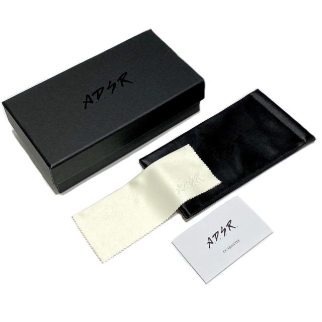 A.D.S.R.（エーディーエスアール） A.D.S.R. MONK 01 BLACK (Lt.BROWN