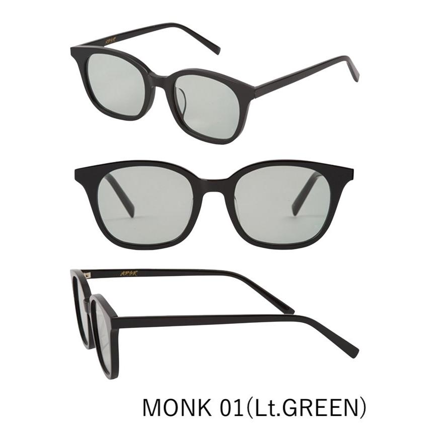 A.D.S.R.（エーディーエスアール） A.D.S.R. MONK 01 BLACK (Lt.GREEN