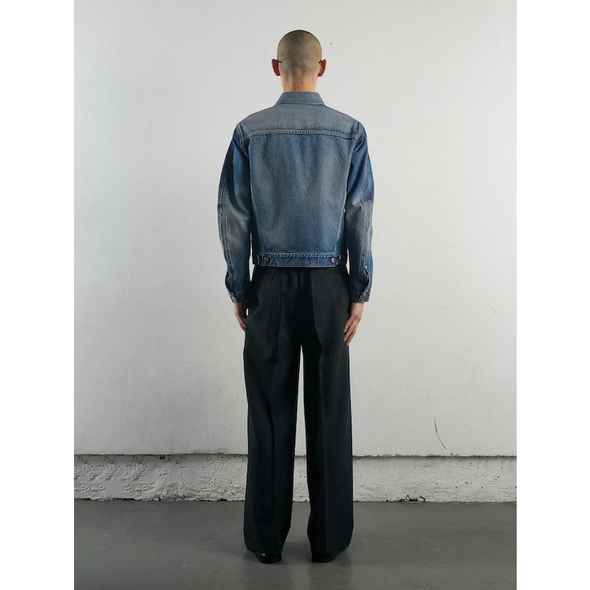 NVRFRGT SALE 40%OFF DENIM 3D TRUCKER JACKET VINTAGE FADED NVRFRGT SALE 40%OFF DENIM 3D TRUCKER JACKET VINTAGE FADED