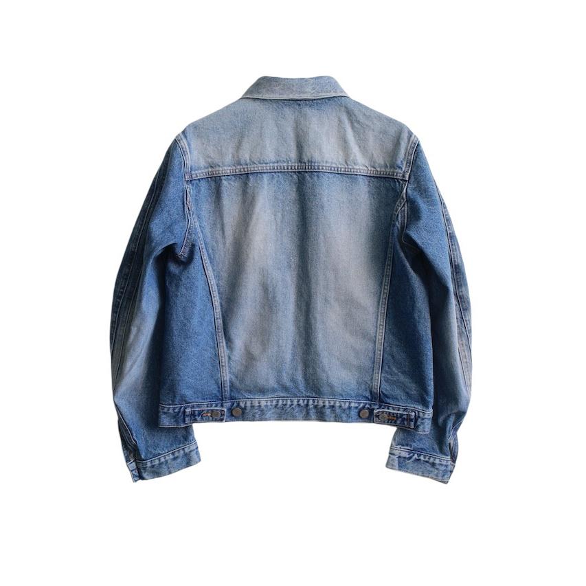 NVRFRGT SALE 40%OFF DENIM 3D TRUCKER JACKET VINTAGE FADED NVRFRGT SALE 40%OFF DENIM 3D TRUCKER JACKET VINTAGE FADED