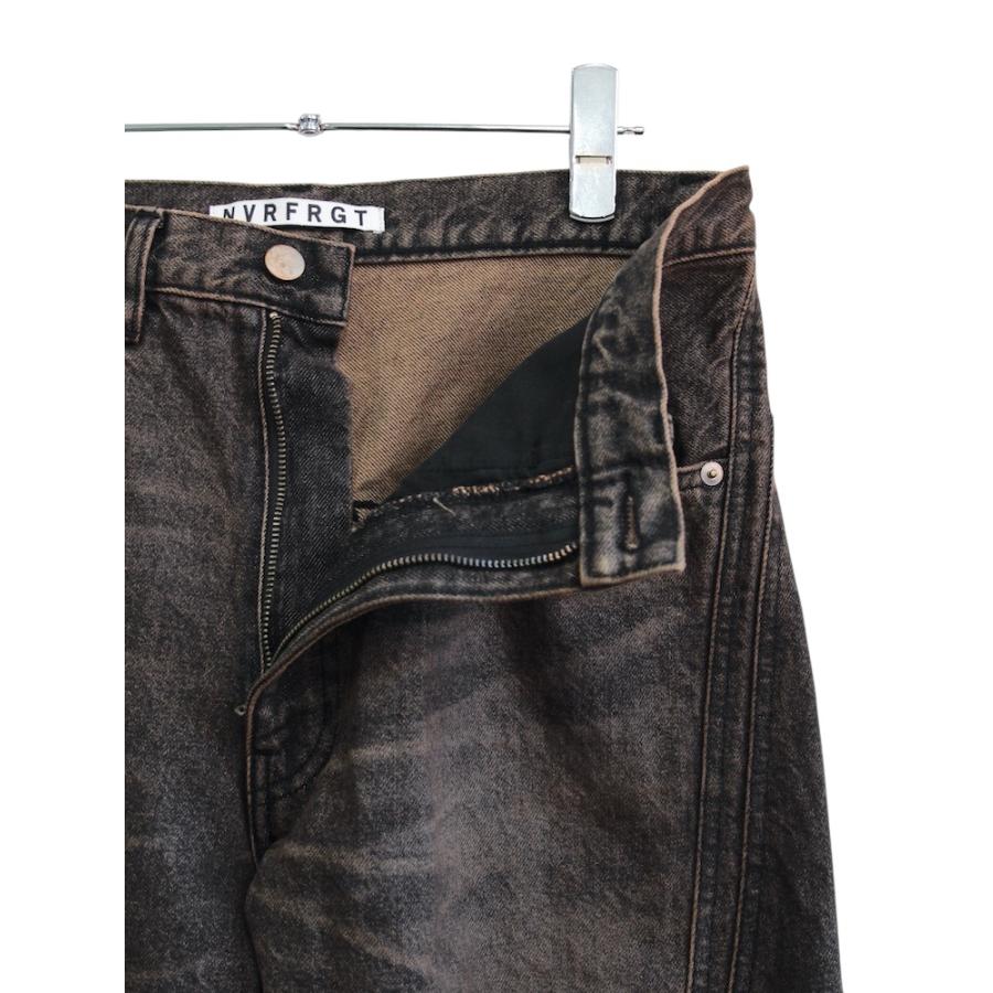 NVRFRGT（ネヴァーフォーゲット） NVRFRGT 3D TWISTED WIDE LEG JEANS