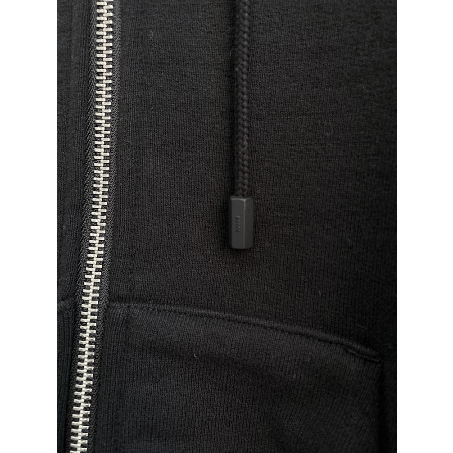 ROTOL（ロトル） ROTOL FOAMORA SWEAT ZIP HOODIE BLACK / 2025AW