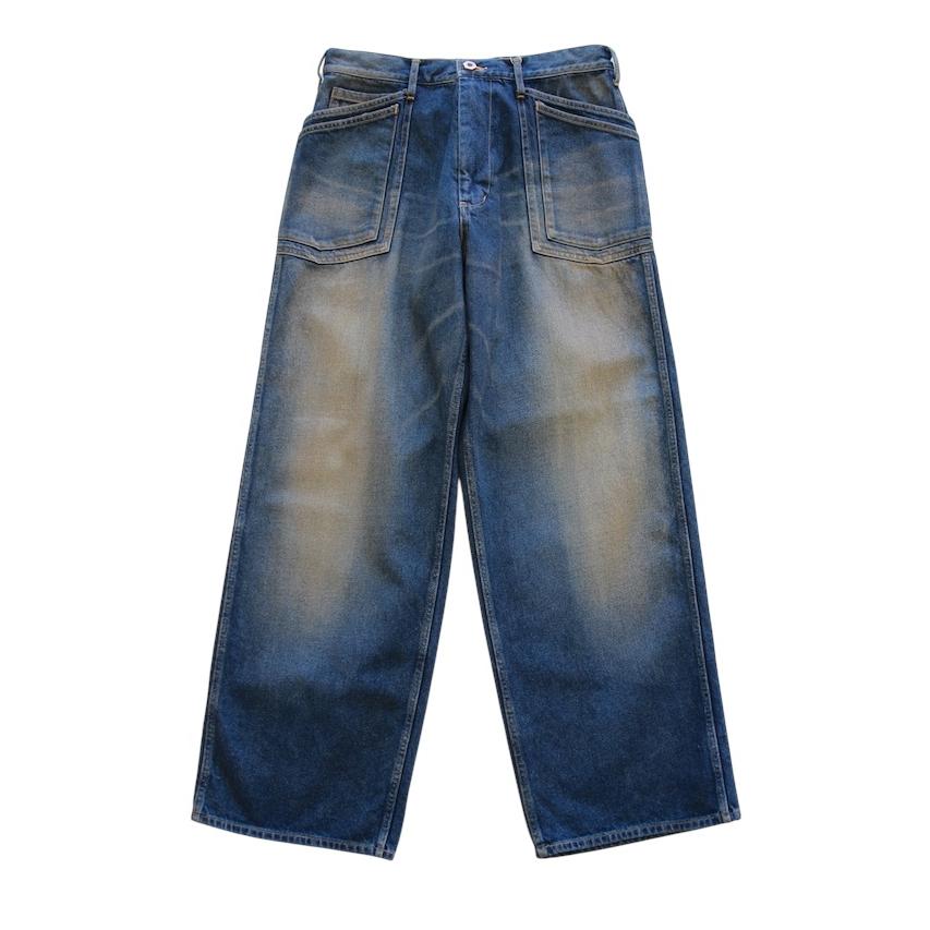 ROTOL DOUBLE SEAM DENIM PANTS INDIGO / ロトル 2025SS デニム ROTOL DOUBLE SEAM DENIM PANTS INDIGO / ロトル 2025SS デニム