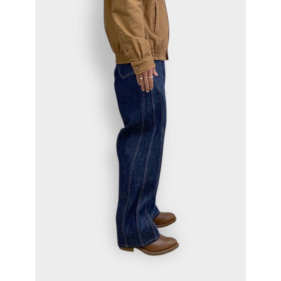 ROTOL（ロトル） ROTOL TRIPLE SEAMS 6P DENIM WIDE RIGID INDIGO