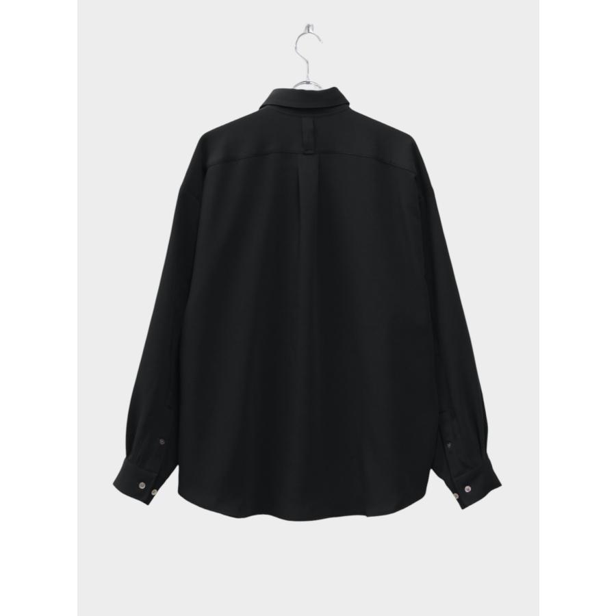 ROTOL（ロトル） ROTOL FLUID WIDE SHIRT BLACK / 2026SS シャツ