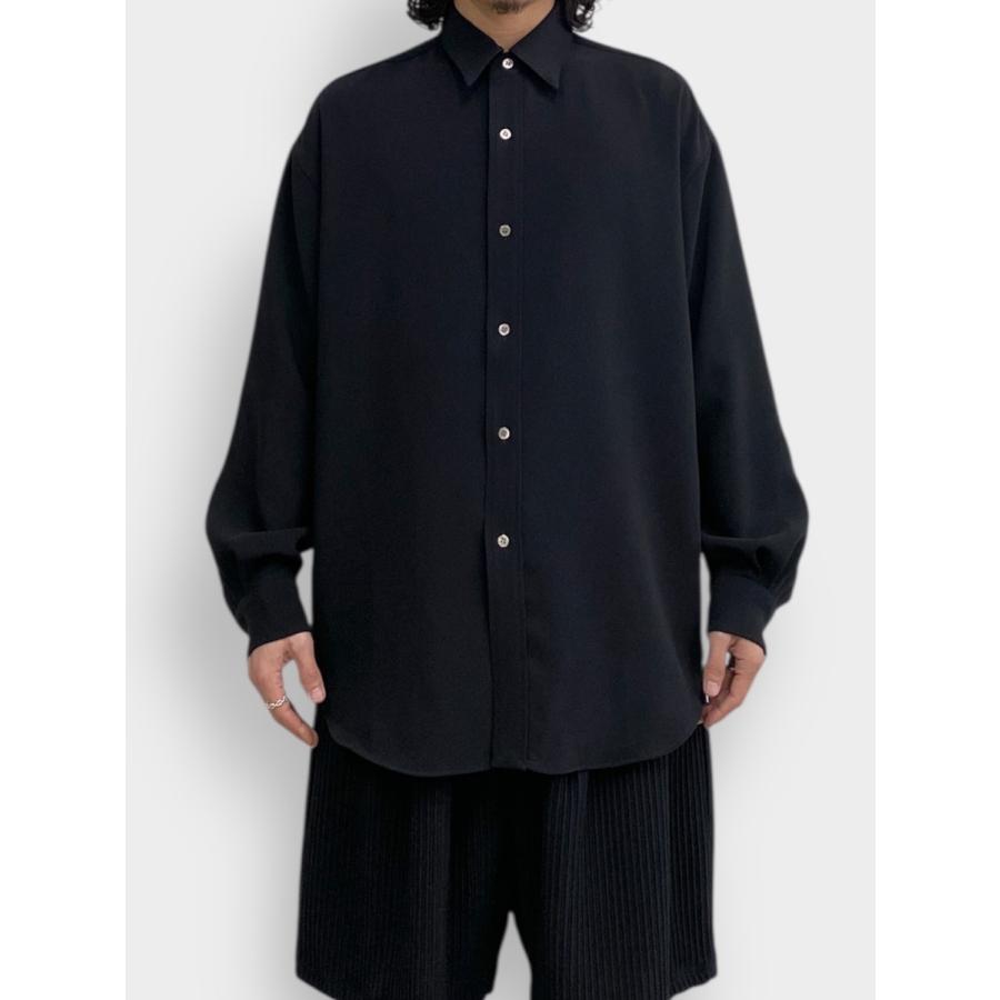 ROTOL（ロトル） ROTOL FLUID WIDE SHIRT BLACK / 2026SS シャツ