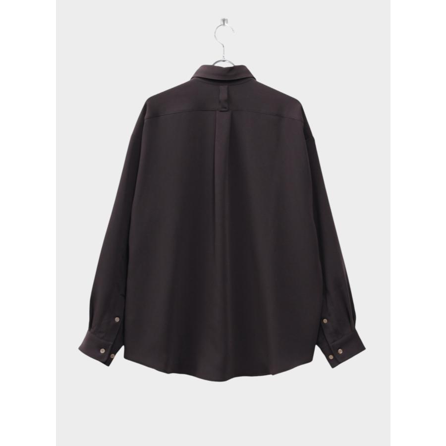 ROTOL（ロトル） 【SALE30%OFF】ROTOL FLUID WIDE SHIRT BROWN