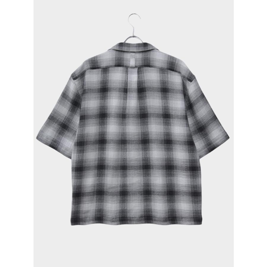 ROTOL（ロトル） 【SALE20%OFF】ROTOL DRY OMBRE OPEN COLLAR SHIRT