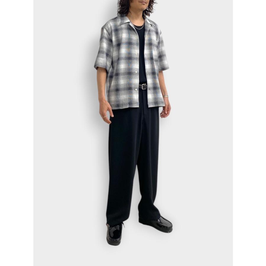 ROTOL（ロトル） 【SALE20%OFF】ROTOL DRY OMBRE OPEN COLLAR SHIRT