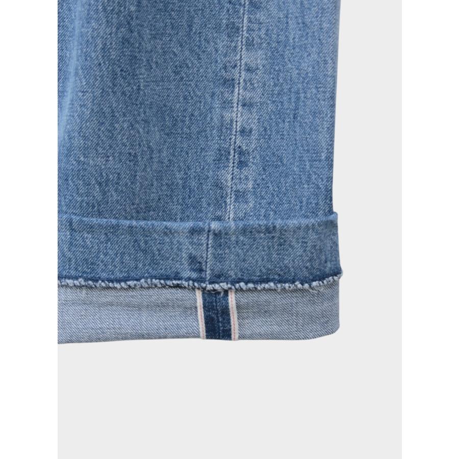 TANAKA NEW CLASSIC JEAN TROUSERS BLEACH BLUE / 2026SS タナカ デニム カイハラ セルビッジデニム 赤耳 ストレート スリムの画像