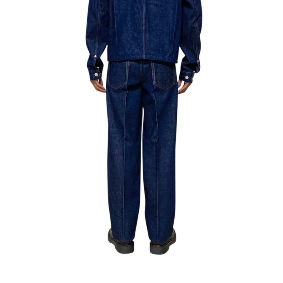 【新品】TANAKA ジップスリット デニムパンツ W26 日本製　匿名配送 TANAKA（タナカ） TANAKA THE JEAN TROUSERS RINSE BLUE / 2026SS