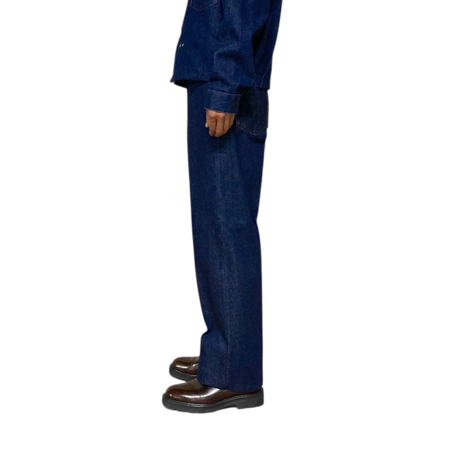TANAKA THE JEAN TROUSERS RINSE BLUE / 2025AW タナカ デニム