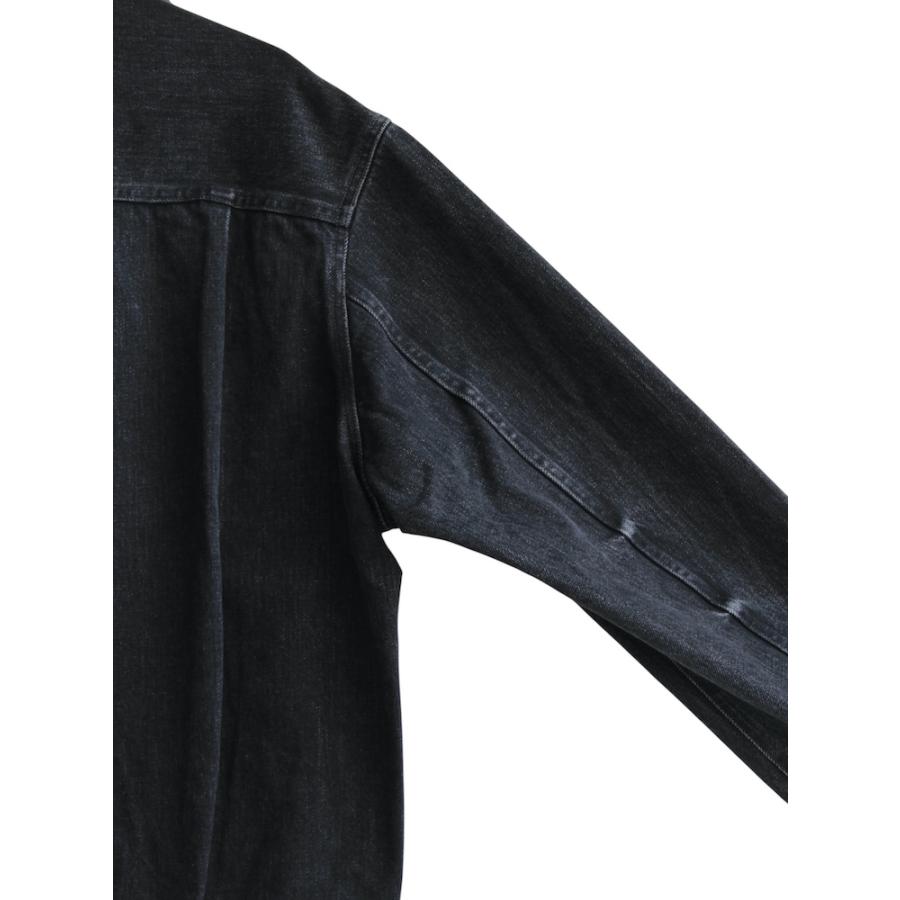 TANAKA THE JEAN JACKET BLACK / 2026SS タナカ デニムジャケット カイハラ デニム セルビッチの画像