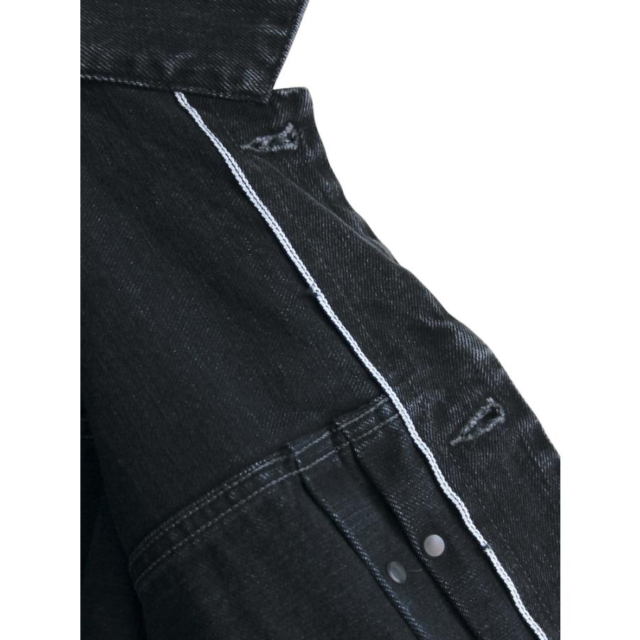 TANAKA THE JEAN JACKET BLACK / 2026SS タナカ デニムジャケット カイハラ デニム セルビッチの画像