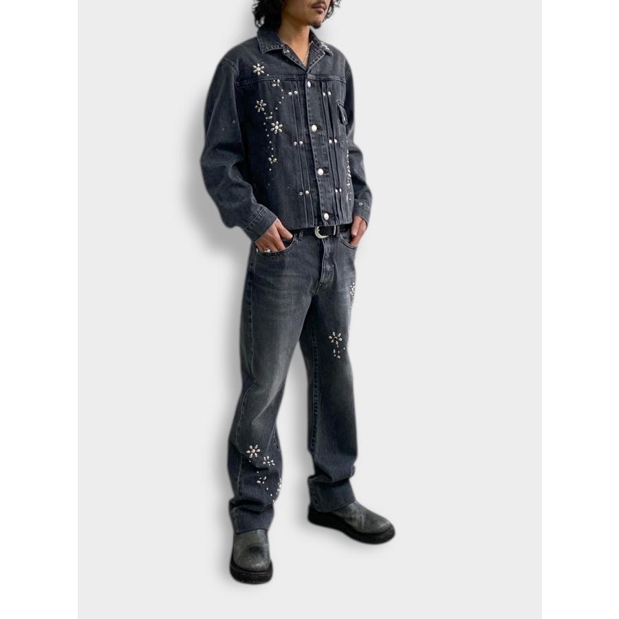 TANAKA（タナカ） TANAKA THE JEAN JACKET GRAY (BIJOU) / 2026SS