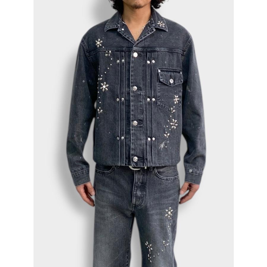 TANAKA（タナカ） TANAKA THE JEAN JACKET GRAY (BIJOU) / 2026SS