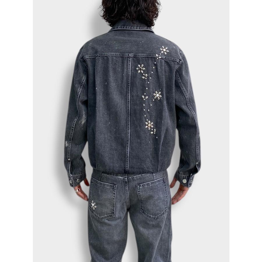 TANAKA（タナカ） TANAKA THE JEAN JACKET GRAY (BIJOU) / 2026SS