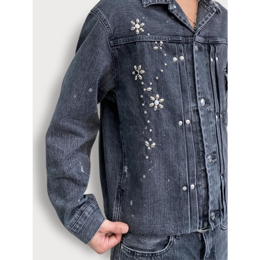 TANAKA（タナカ） TANAKA THE JEAN JACKET GRAY (BIJOU) / 2026SS