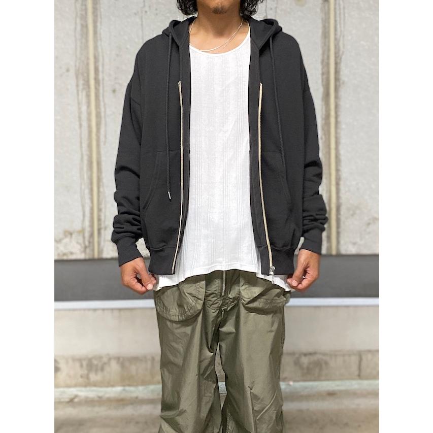 Taiga Igari PRETTY BOY Embroidery Hoodie BLACK 2024AW 