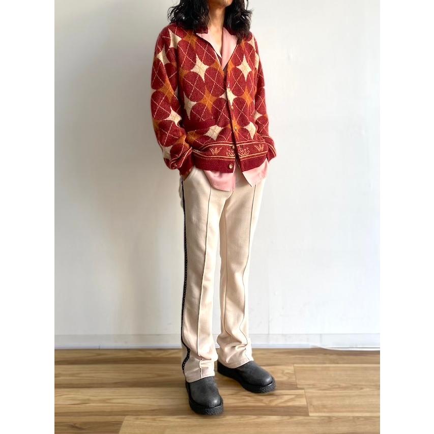 SALE 50%OFF Taiga Igari DIAMOND CARDIGAN GARNET :TI3005-GARNET
