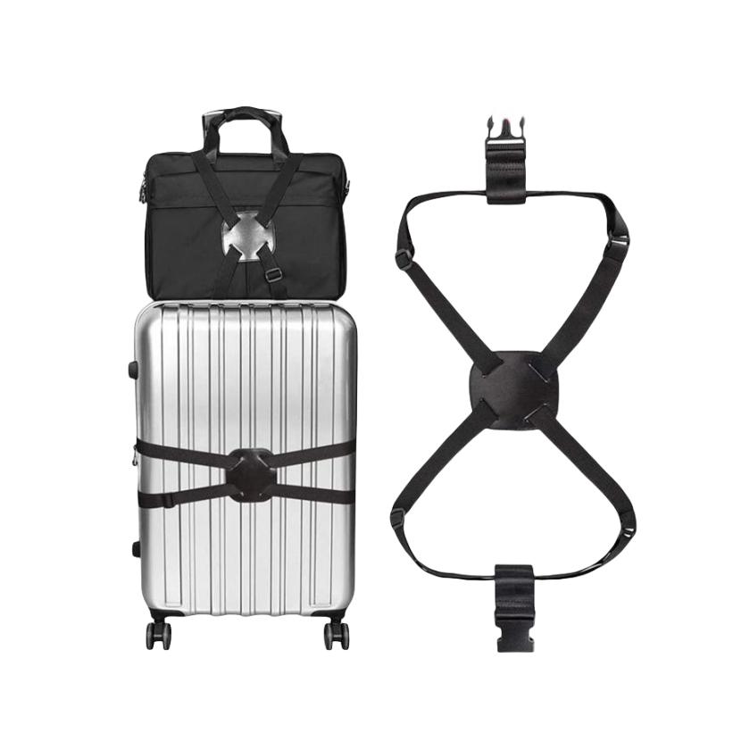 スーツケース固定 固定ベルト バッグをとめるベルト 旅行便利グッズ 便利グッズ 荷物用弾力固定ベルト 多用 荷物用弾力固定ベルト 調整可能 軽量 ずり落ち防止
