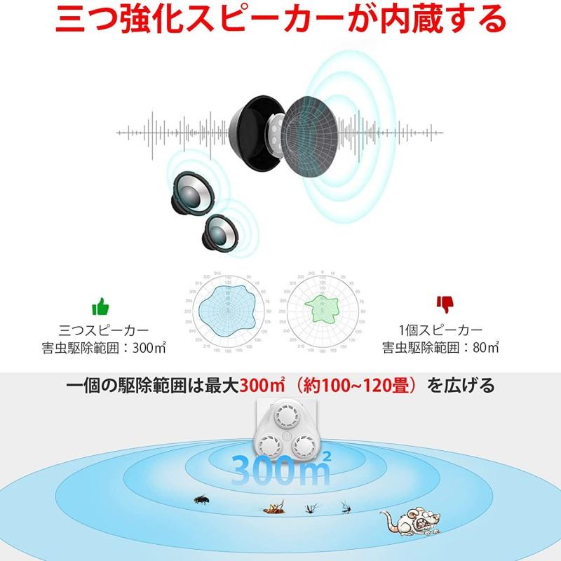 ネズミ駆除 超音波 電磁波 天井屋根裏 鼠駆除 虫除け ネズミ撃退器 床下 飲食店 強力 省エネ 静音 無毒 無臭 子供やペットにも安心 ネズミ捕り ねずみとり｜octiworld｜03