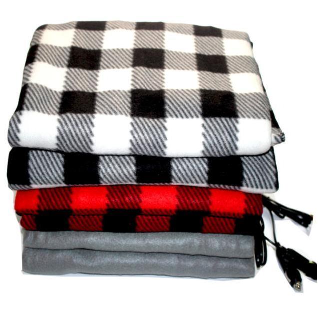 電気毛布 超安い品質 12V車用 ホットヒーター毛布 加熱毛布 防寒保温 過流過圧保護 まっか 電気ブランケット 後席 車内止まり 多機能カー毛布 前席