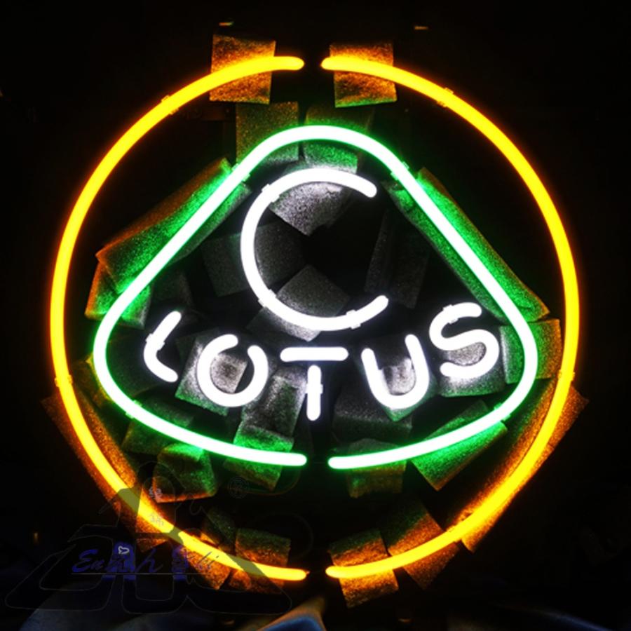 ネオンサイン ロータス LOTUS ロゴデザイン ガラス製ネオンサイン 店舗