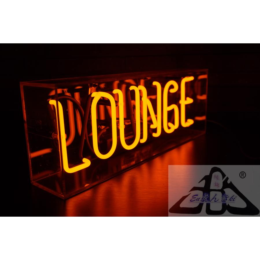 オリジナル　ネオンサイン　ガラス製 LOUNGE オレンジ店舗看板 インテリア壁掛け led 看板 アメリカン 店舗用 電飾 サインボード  オーダーメイド可能_12
