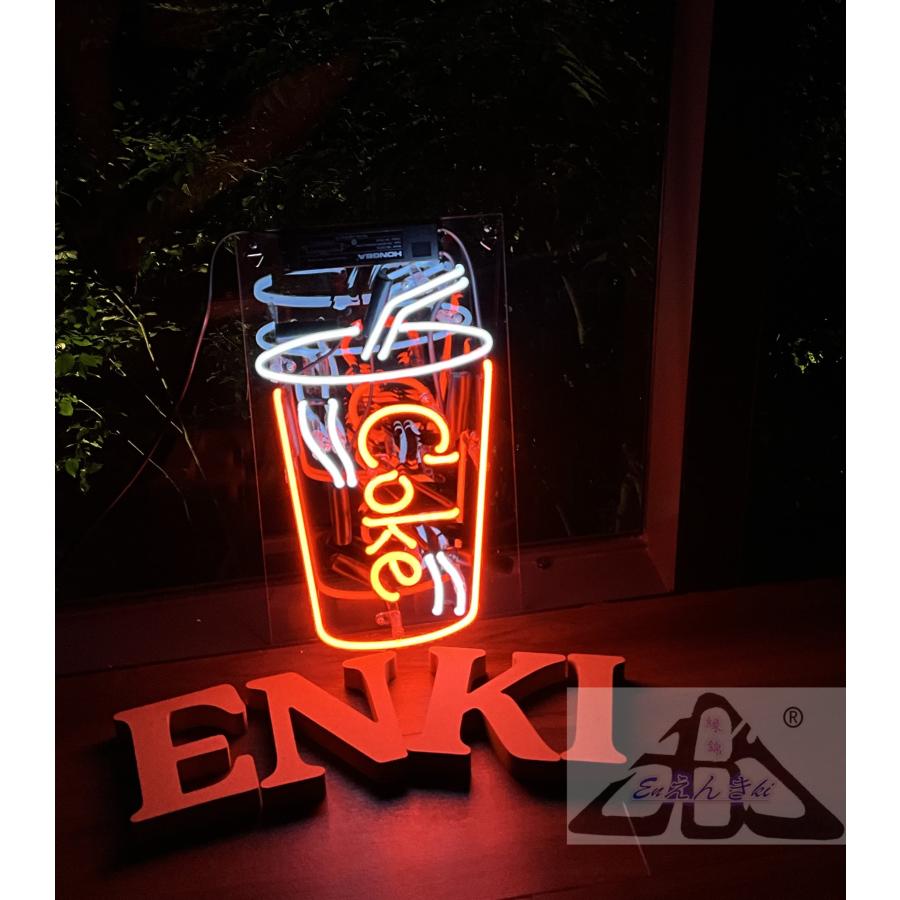 Neon sign コーラ 英語 ネオン コカコーラ ネオン管 ライト